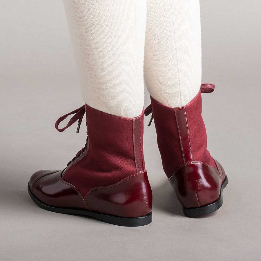 Women American Duchess | Pre-Order Anne Women'S Boots (Oxblood)