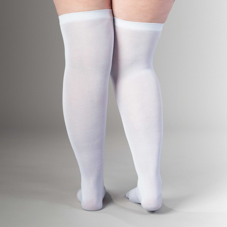 Accessories & More American Duchess | Classic Silk Stockings (Pale Blue)