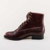 Women American Duchess | Rainey Women'S Vintage Lace-Up Boots (Cordovan)