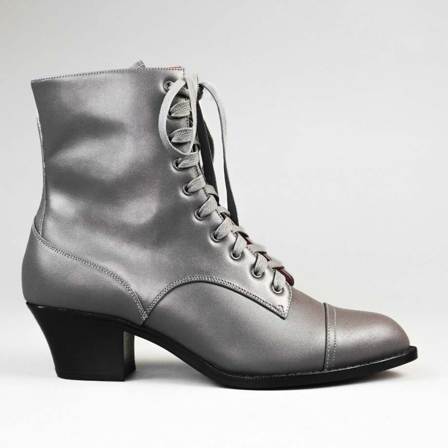 Women American Duchess | Pre-Order Paris Women'S Boots (Steel Gray)