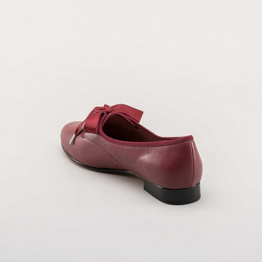 Women American Duchess | Bertie Ladies' Regency Pumps (Oxblood)