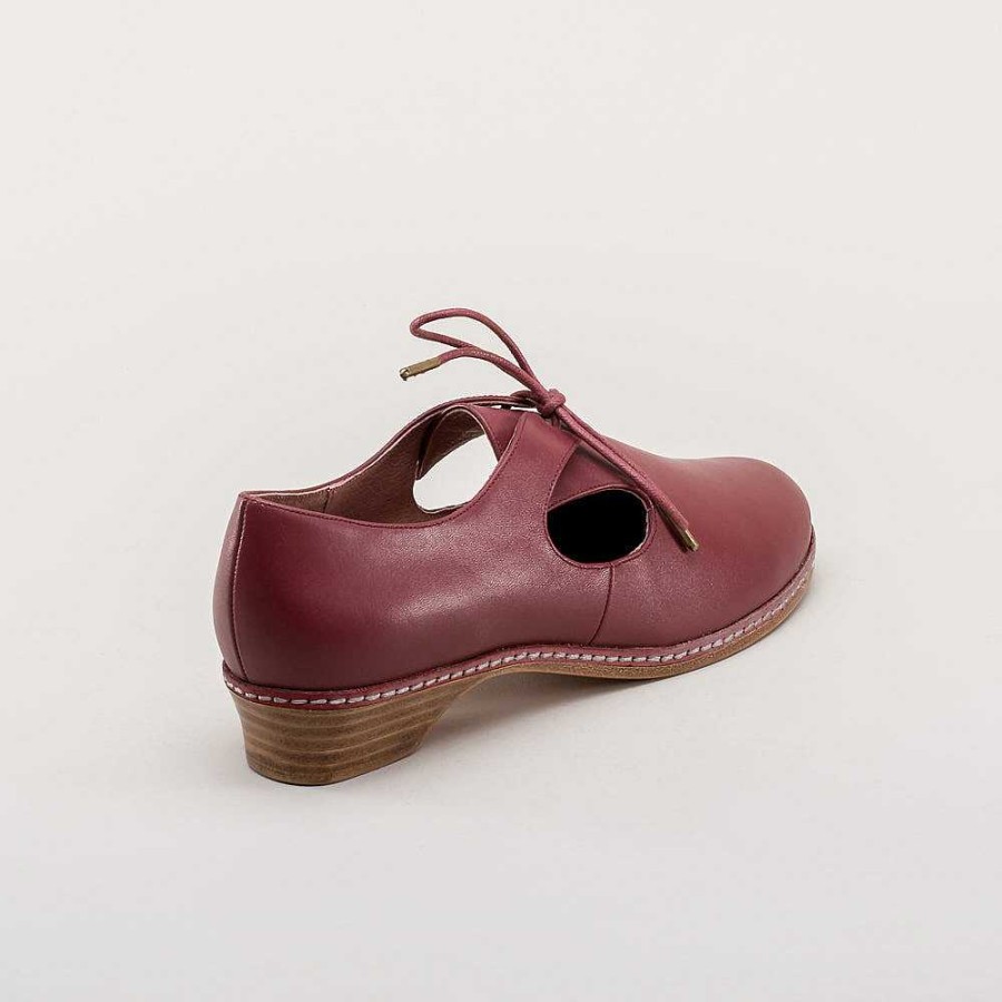 Women American Duchess | Mary Women'S Renaissance Shoes (Oxblood)