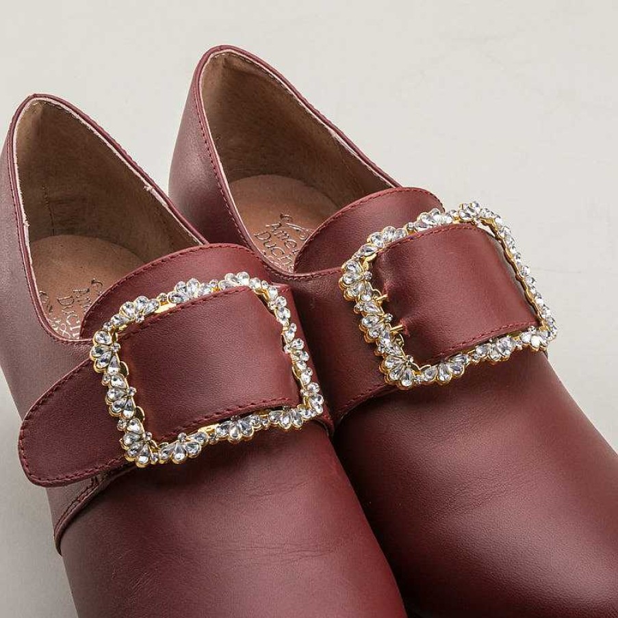 Accessories & More American Duchess | Fleur 18Th Century Shoe Buckles (Gold)