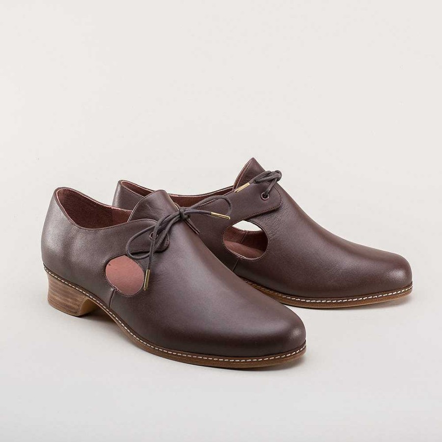 Men American Duchess | Marlowe Men'S Renaissance Shoes (Brown)