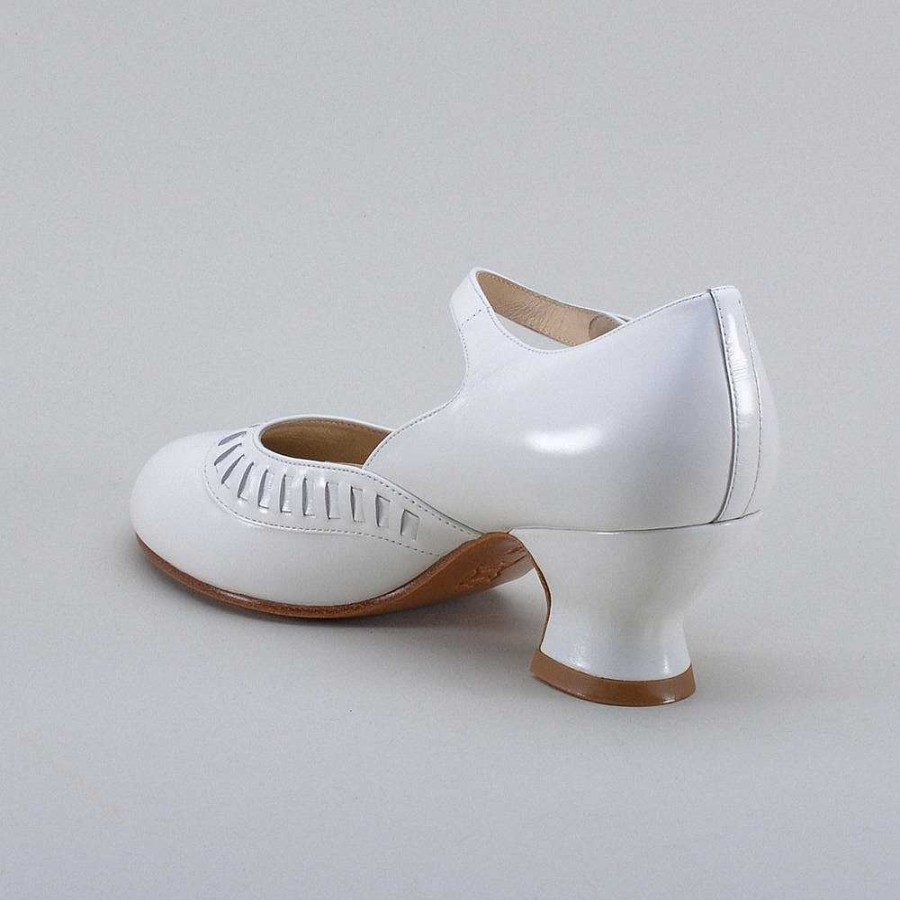 Women American Duchess | Pre-Order Marjorie Women'S 1920S Shoes (Soft White)