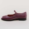 Women American Duchess | Wednesday Women'S Vintage Mary Jane Shoes (Merlot)