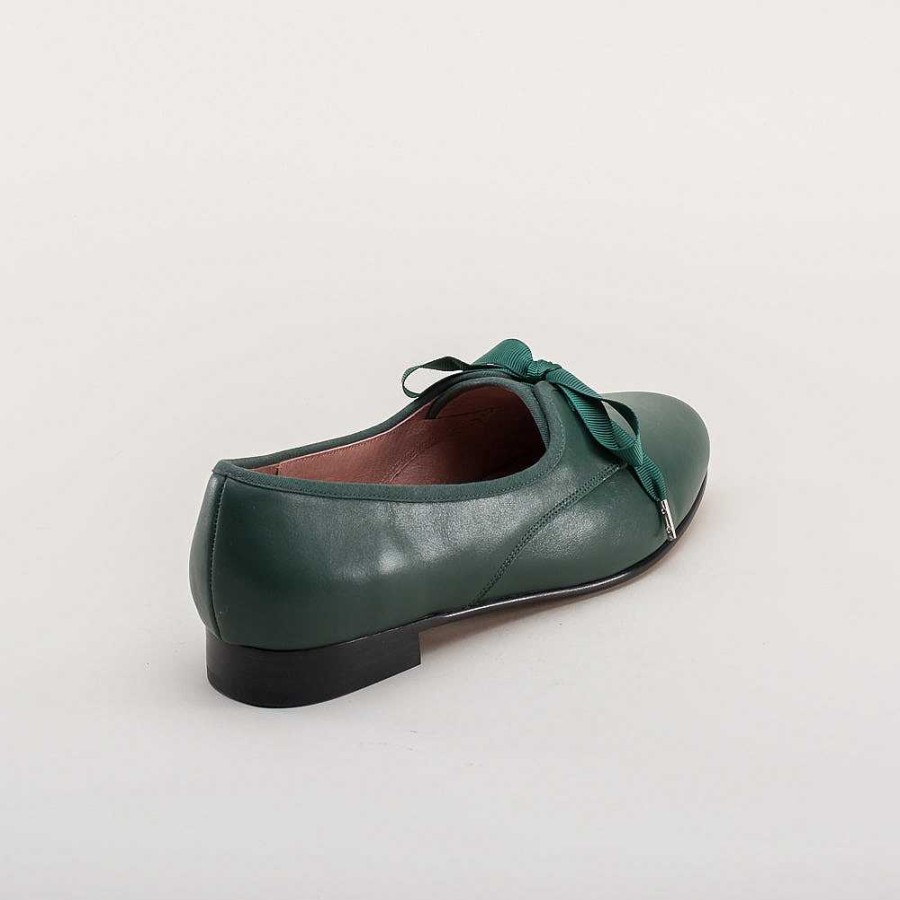 Women American Duchess | Bertie Ladies' Regency Pumps (Green)