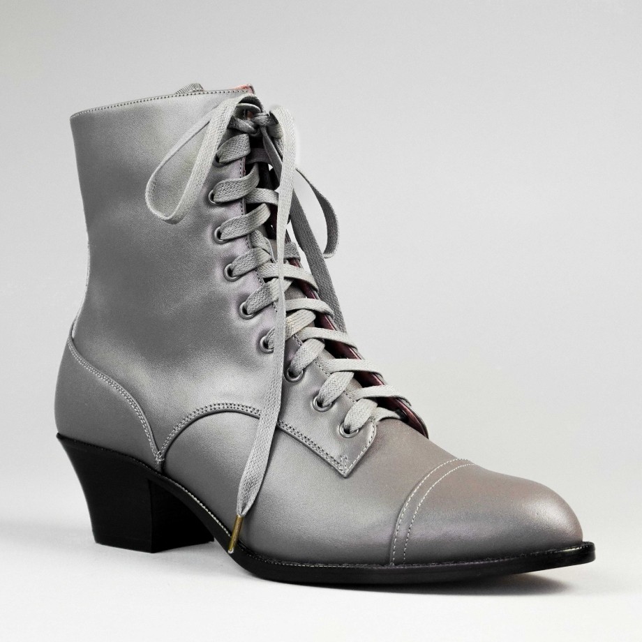 Women American Duchess | Pre-Order Paris Women'S Boots Wide (Steel Gray)