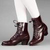 Women American Duchess | Pre-Order Paris Women'S Boots (Cordovan)