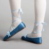 Women American Duchess | Penelope Ladies' Regency Slippers (French Blue)