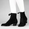 Women American Duchess | Pre-Order Paris Women'S Boots (Black Suede)