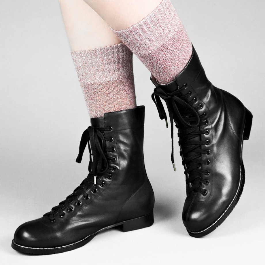 Women American Duchess | Pre-Order Sierra Vintage Women'S Boots (Black)