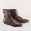 Women American Duchess | Hartfield Women'S Regency Leather Boots (Brown)