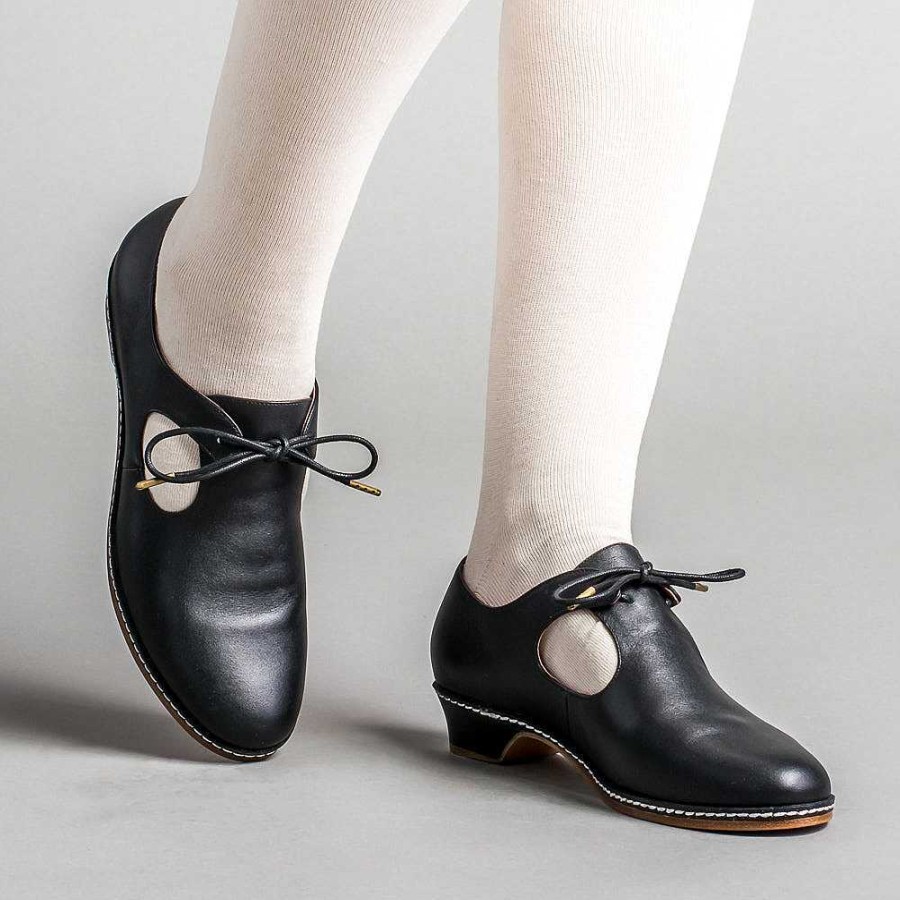 Women American Duchess | Mary Women'S Renaissance Shoes (Black)