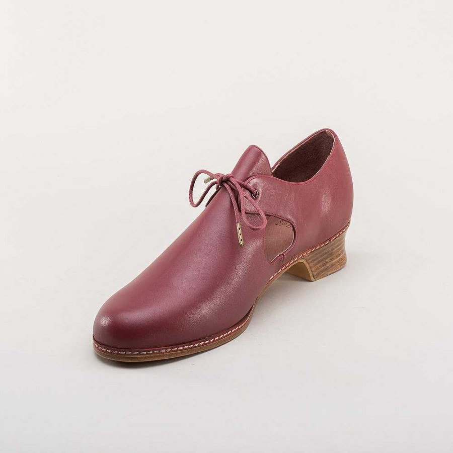 Men American Duchess | Marlowe Men'S Renaissance Shoes (Oxblood)