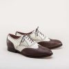 Men American Duchess | Lawrence Men'S Vintage Spectator Shoes (Brown/Ivory)