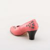 Women American Duchess | Meme Women'S Vintage Pumps (Pink/Teal/Black)