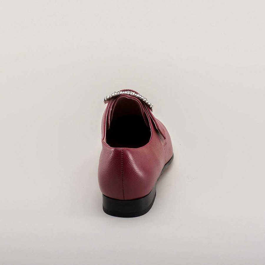 Women American Duchess | Schuyler Women'S 18Th Century Shoes (Oxblood)