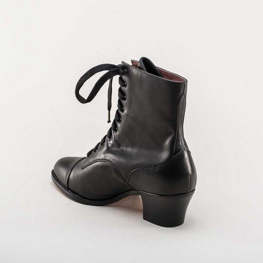 Women American Duchess | Pre-Order Paris Women'S Boots Wide (Black)