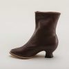 Women American Duchess | Tavistock Women'S Victorian Button Boots (Brown)