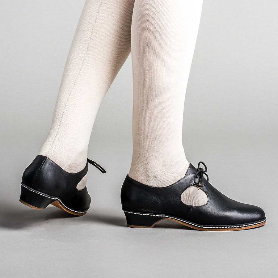 Women American Duchess | Mary Women'S Renaissance Shoes (Black)