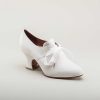 Women American Duchess | Pre-Order Pompadour Women'S 18Th Century Shoes Wide (Ivory)